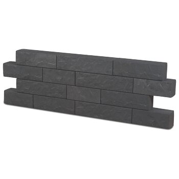 Rock Walling leisteen Antraciet 3.90m&sup2; op=op