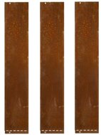 Graskant 118x20cm CORTEN