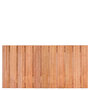 Tuinscherm hardhout kunstmatig gedroogd 23-planks (21 + 2) Hoorn 180 x 90 cm