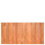 Tuinscherm hardhout kunstmatig gedroogd 21-planks (19 + 2) Dronten 180 x 90 cm